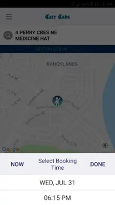 Care Cabs android App screenshot 0